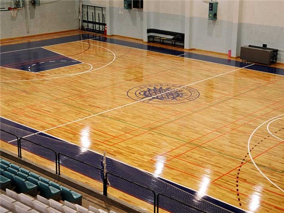 Ankara Üniversitesi Spor Salonu Parke Uygulama