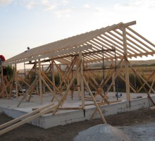 Ahşap Ev İskelet Yapı