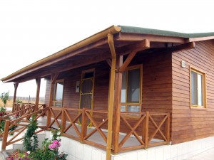 Ankara Ahşap Ev Veranda