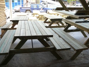 Ahşap Piknik Masaları