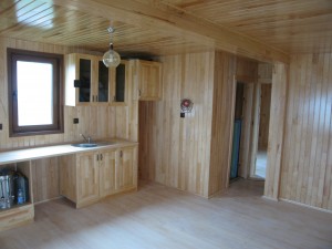 Mutfaklı Ahşap Ev İmalatı