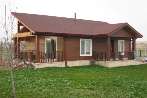 ahşap ev mimari