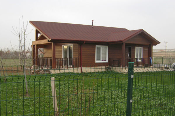 modern tasarım ahşap ev